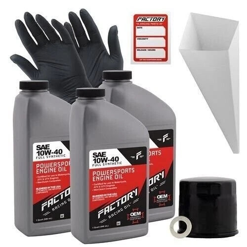 3Qt Oil Change Kit for Suzuki GSX-R600 GSX-R/S750 (2011–2023)
