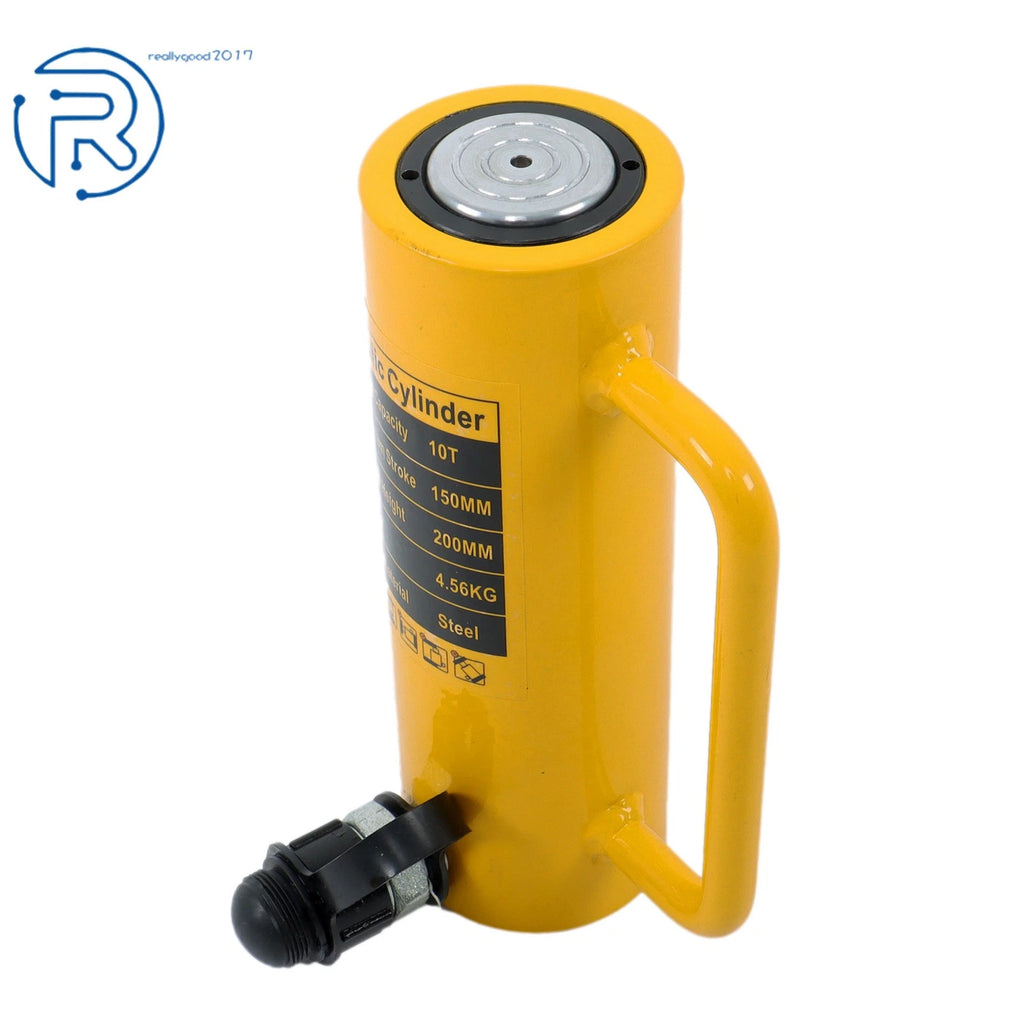 10 Ton Hydraulic Jack Cylinder for Portable Use (6 Inch Stroke)