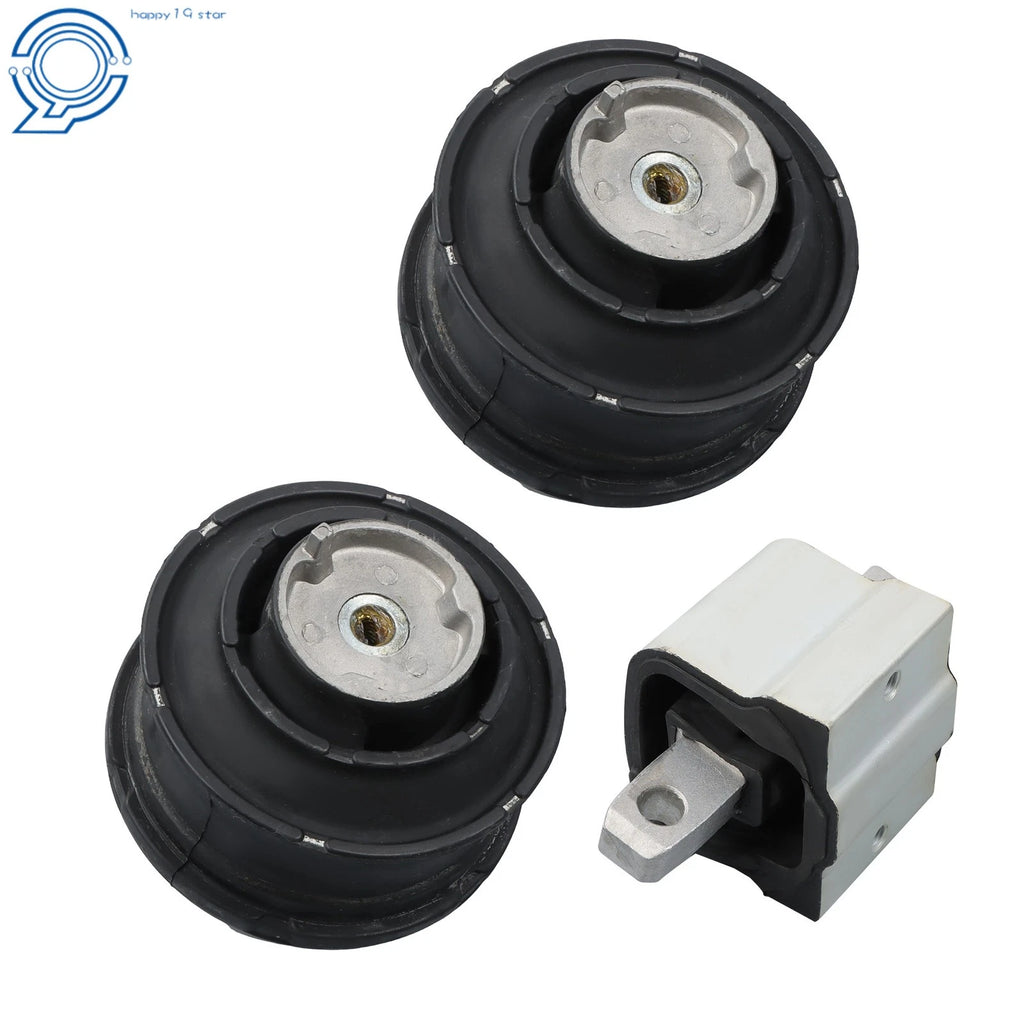 3X Engine Motor & Transmission Mount for Mercedes-Benz C280 (1998–2000)