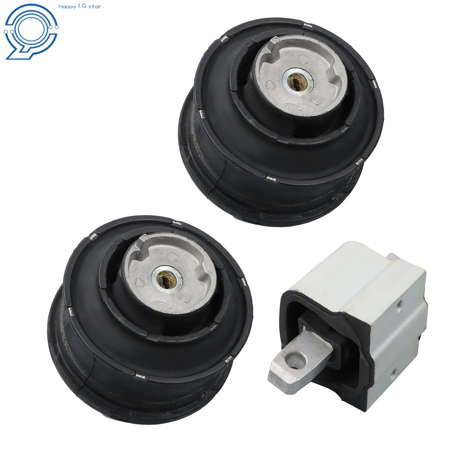 3X Engine Motor & Transmission Mount for Mercedes-Benz C280 (1998–2000)