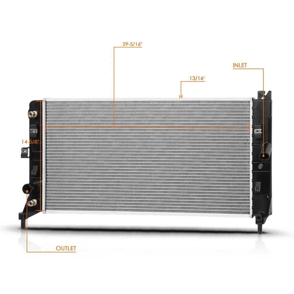 Aluminum Radiator for Buick Allure/Lacrosse (2008–2009) DPI-2837