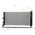 Aluminum Radiator for Buick Allure/Lacrosse (2008–2009) DPI-2837