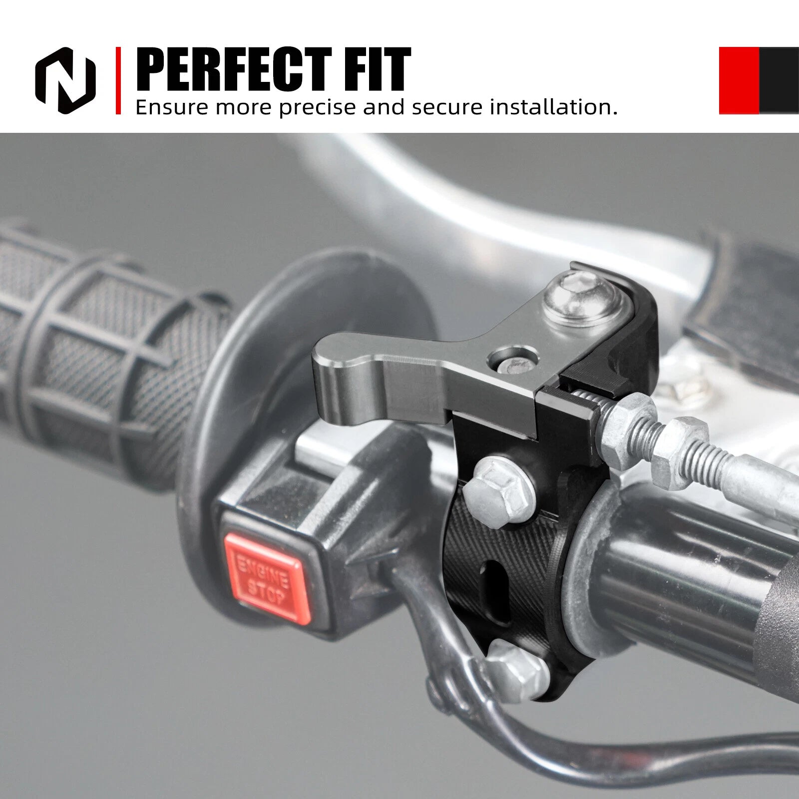 Rotating Bar Clamp Hot Start Lever for Suzuki RMZ250 RMZ450 (2004–2009)