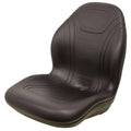 High Back Black Vinyl Bucket Seat for Kubota B1700-B2400, L2500-L4200