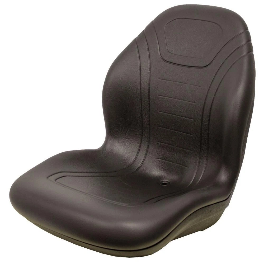 High Back Black Vinyl Bucket Seat for Kubota B1700-B2400, L2500-L4200