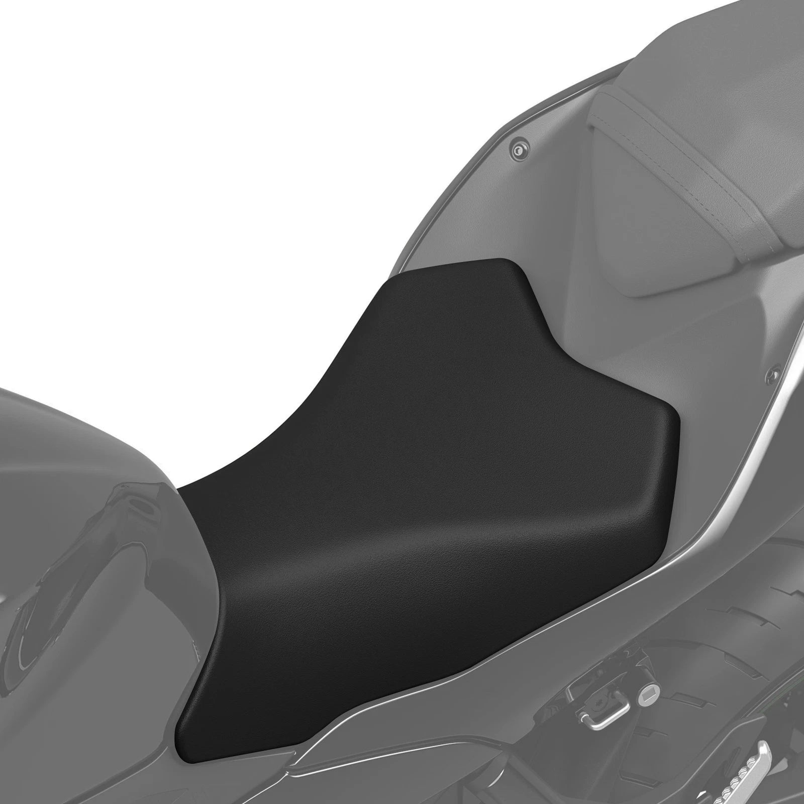 Front Driver Rider Seat for Kawasaki Ninja 500 (2024–2025) Black