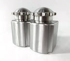 Brake Fluid Reservoir Dual Remote for Hot Rod Custom (Satin Show Quality) (1970–1979)