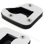 Kickstand Side Stand Extension Plate Pad for Suzuki Hayabusa (2008–2020) Silver