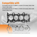 Head Gasket Bolt Set for Honda Civic EX HX 1.7L D17A2 D17A6 (2001–2005)