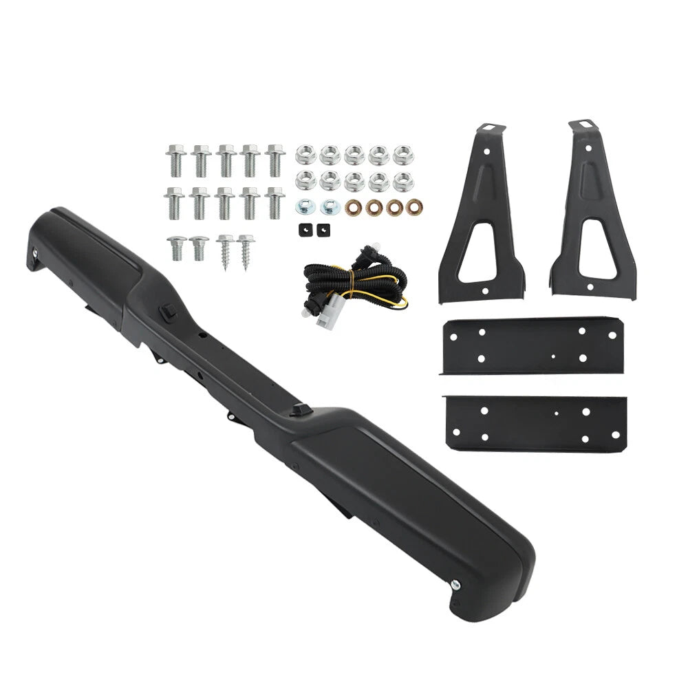 Powdercoated Black Step Bumper Assembly for Dodge Dakota (1997–2004)