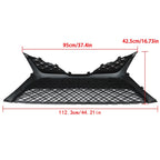 Mesh Matte Front Bumper Lower Grille for Toyota Camry SE XSE (2018–2020)