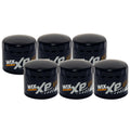 Set of 6 Wix XP Engine Oil Filters for Acura Chevrolet Dodge Ford GMC Honda Kia