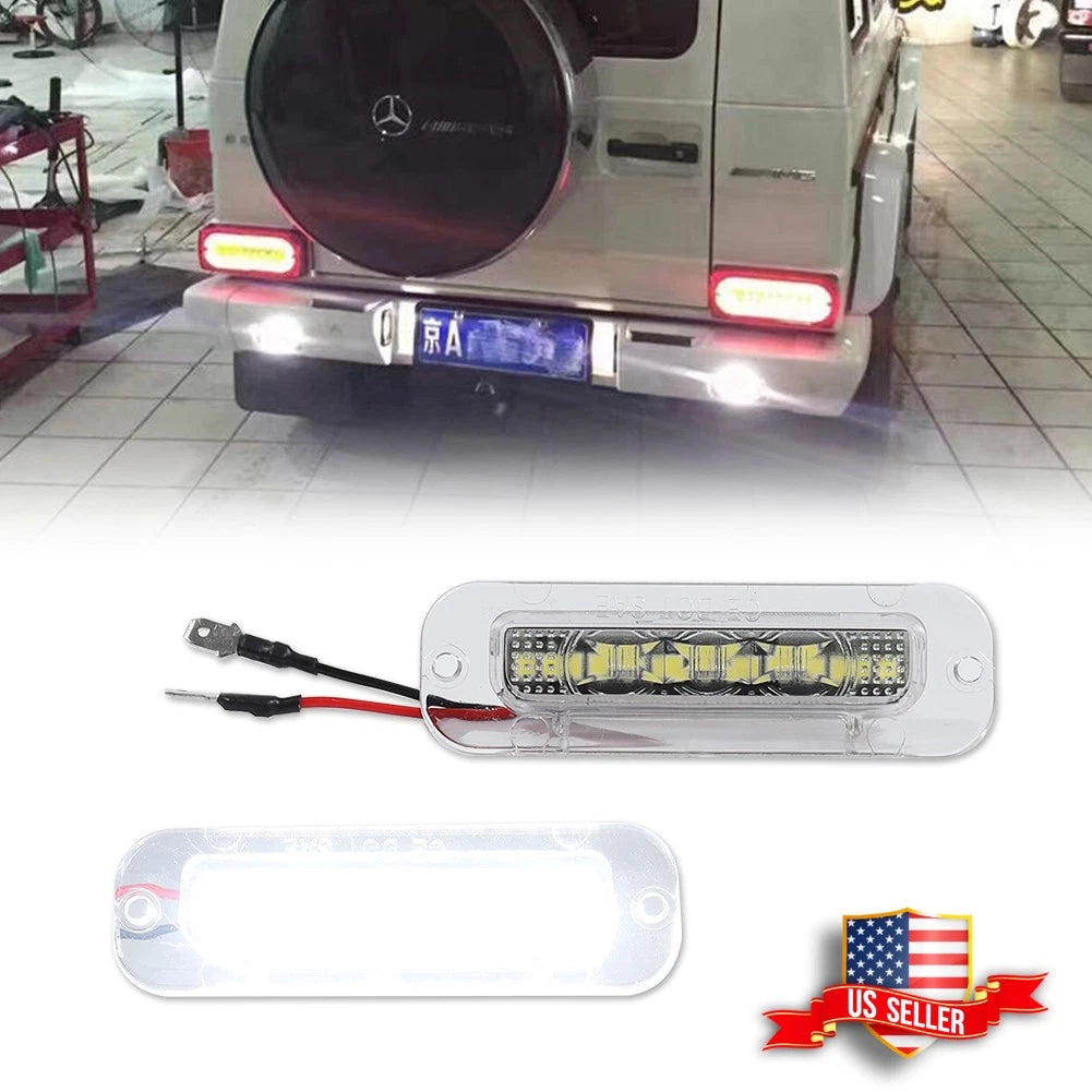 LED License Plate Lights for Benz G-Class W463 (1990–2023)