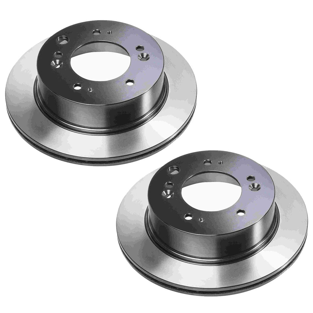 2X Rear E-Coated Disc Brake Rotors Set 315mm for Kia Sorento (2007–2009)