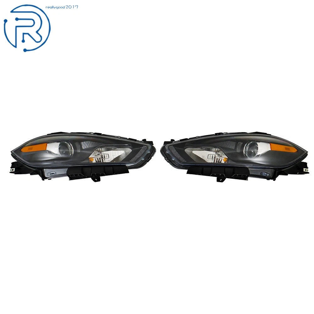 Halogen Headlights for Dodge Dart (2013-2015) W/O Bulbs
