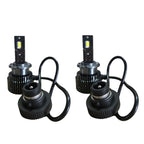 2 x LED Headlight Bulb Globe 12V 35W 4000LM 6500K Canbus