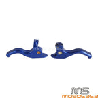Adjustable Hand Brake Clutch Levers Blue for Harley Touring FLTRX (2014-2023)