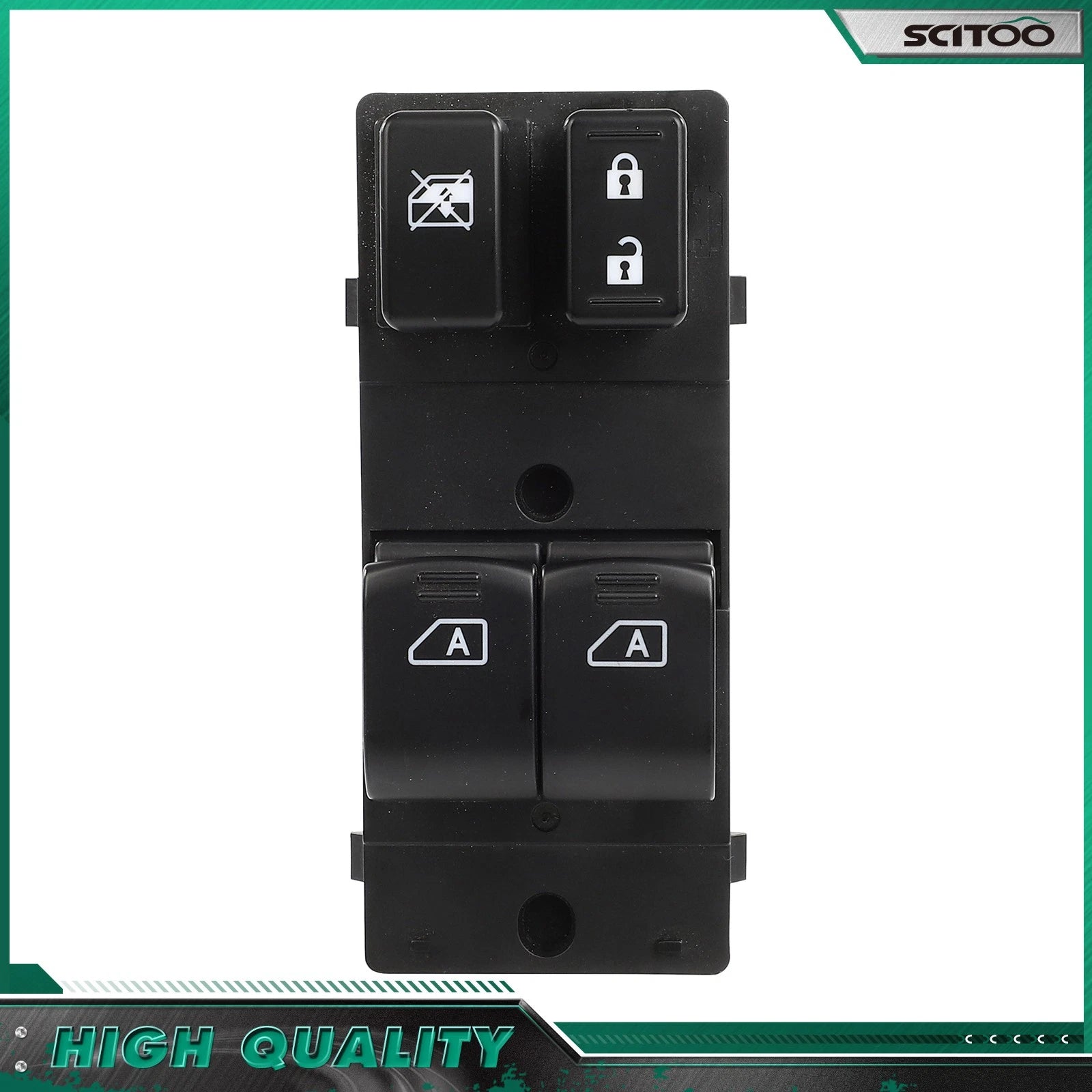 Power Window Switch for Nissan 370Z (2010–2019) - Front Left Driver Side