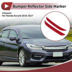 1 Pair Rear Bumper Reflectors for Honda Accord (2016–2017) No. 33505T2AA11
