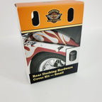 Chrome Rear Docking Hardware Cover Kit for Harley-Davidson (2009–2009) 48035-09