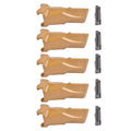 5 PK V33 V33SYL Digging Teeth with V33PN Flex Pins for Adapter (Alloy Steel)
