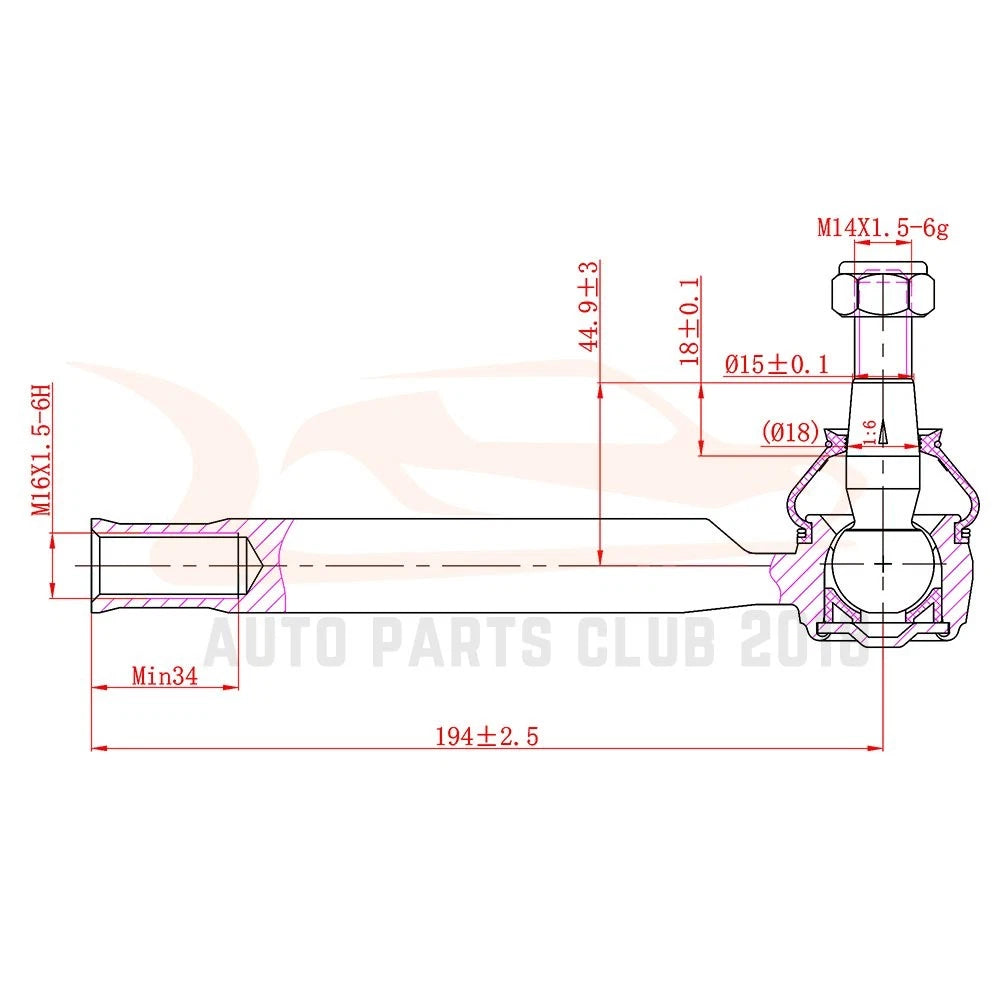Set of 8 Front Lower Control Arms Tie Rods Sway Bars for Nissan Murano (2003–2004)