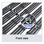 Chrome Wide Rivet Billet Grille for Chevy Silverado 1500 (2016-2019)