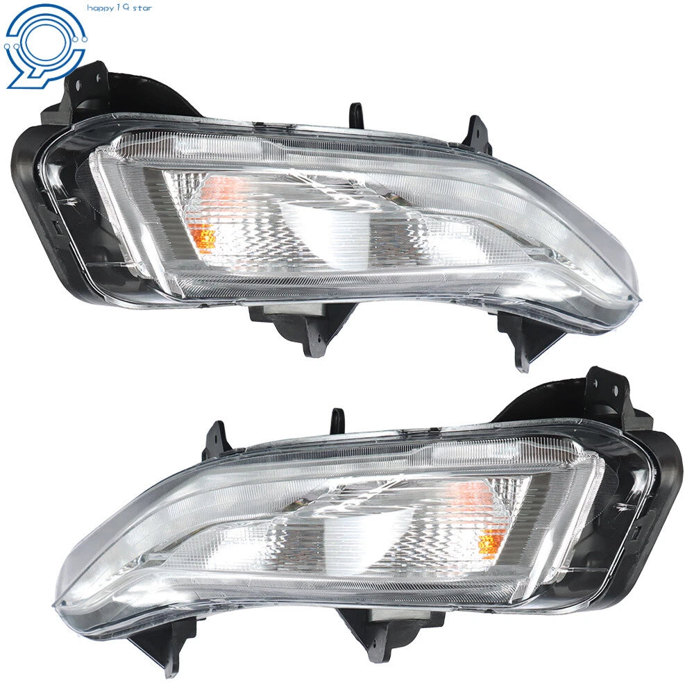 Fog Lights for Chevrolet Malibu (2019-2021) with LED DRL