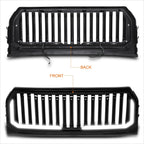 Vertical Fence ABS Front Bumper Grille Frame w/LED Light Bar for Ford F150 (2015–2017)