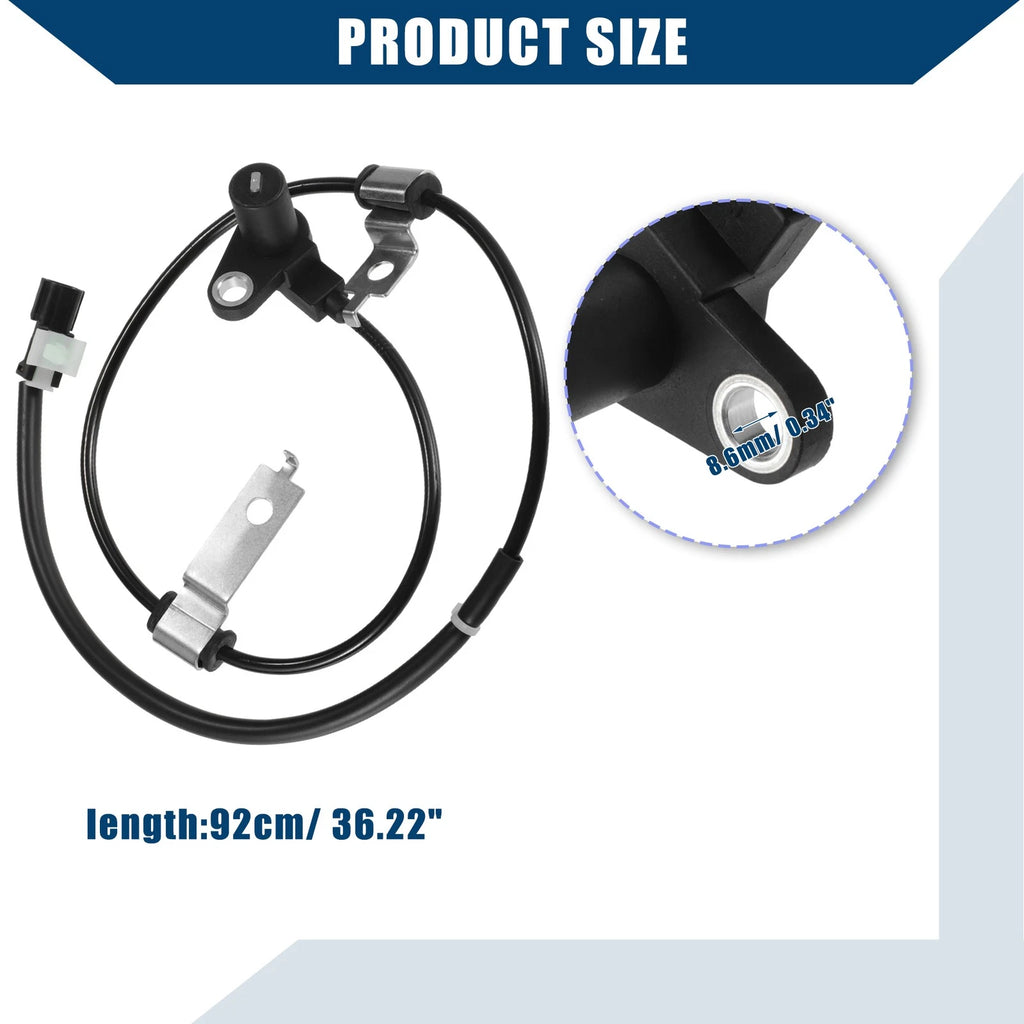 ABS Wheel Speed Sensor for Mitsubishi Shogun Pinin (2001–2007) MR977446