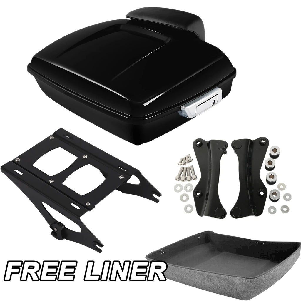 Chopped Trunk Rack Docking Kit for Harley Road Glide King (2014–2026)