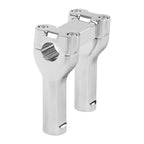Chrome 4" Handlebar Riser for Harley Dyna Street Bob Softail (2006–2023)