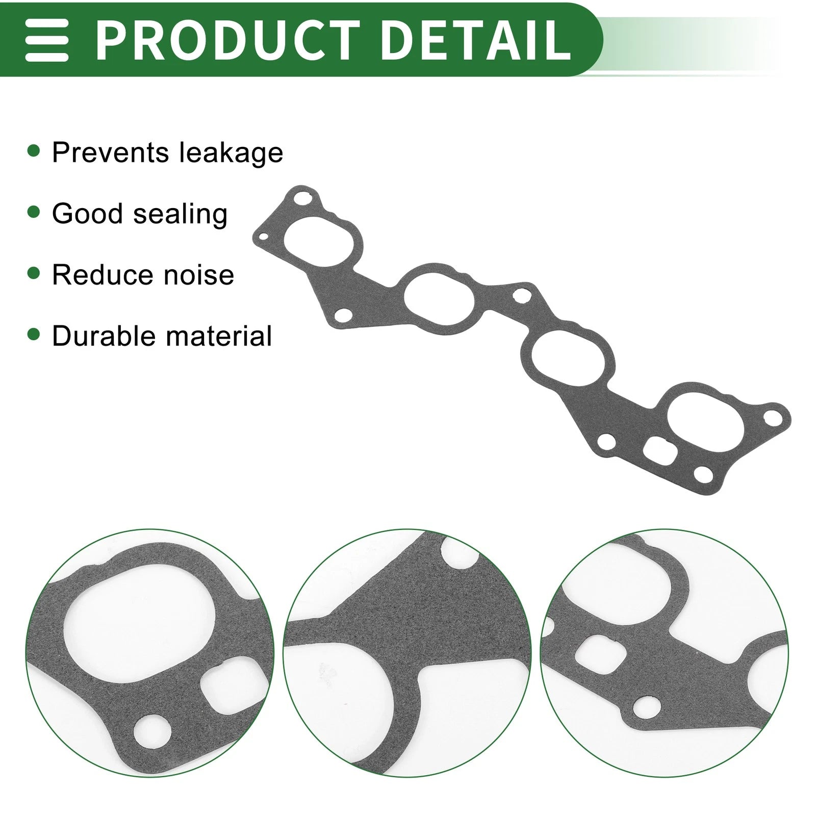 Lower Engine Intake Manifold Gasket for Toyota Corolla (1995–1997) No. 17177-11020
