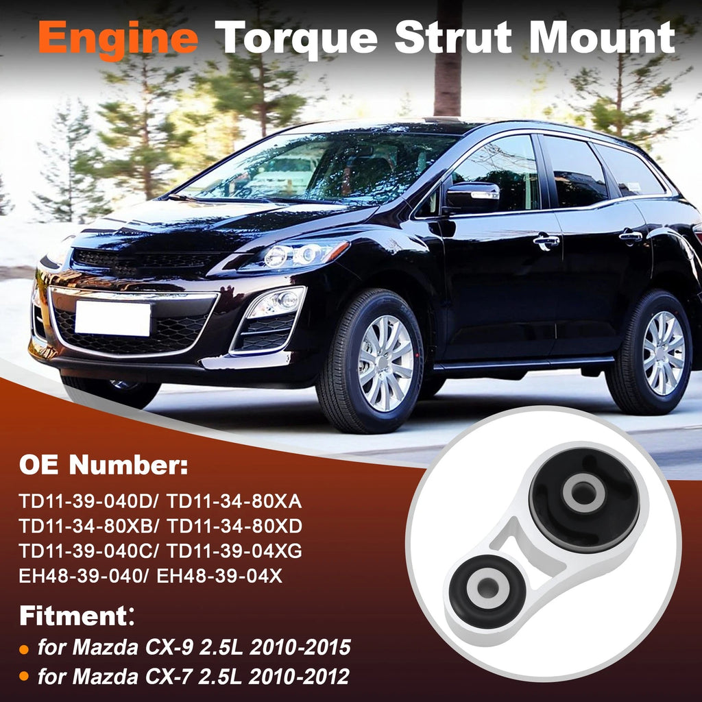 Engine Torque Strut Mount for Mazda CX-7 2.5L (2010–2012) No.TD11-39-040D