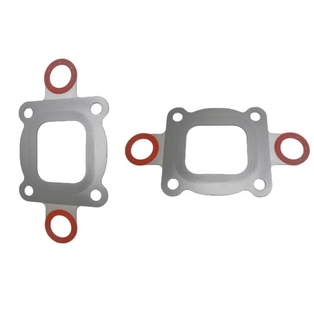 2 Exhaust Elbow Riser Gaskets for MerCruiser 4.3 5.0 5.7 (Full Flow)
