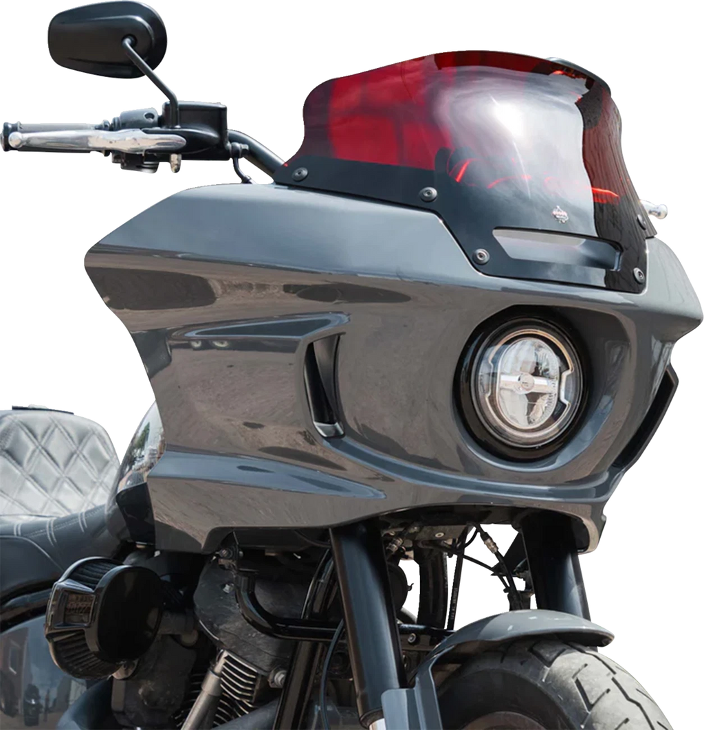 Klock Werks 6" Kolor Flare Sport Windshield for FXLRST (2018–2023) - Red KWW-02-0622