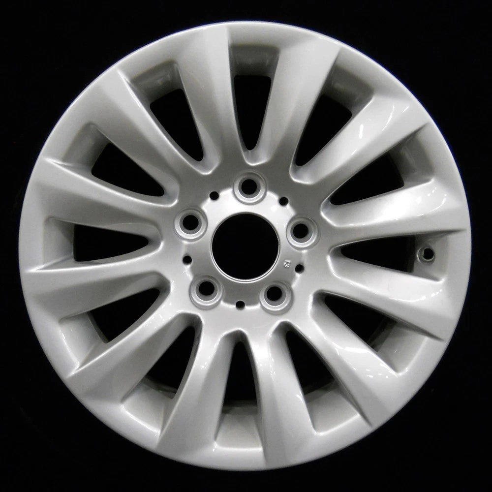Factory Wheel 16x7 Full Face 12 Spoke Bright Silver for BMW 323i (2008–2012)