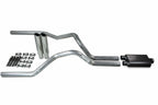 Dual Exhaust Kit for Dodge Ram (2009–2014) 2-Chamber Muffler Chrome Tips