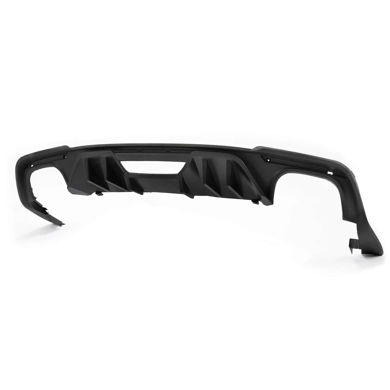Black Lower Rear Bumper Diffuser Lip for Ford Mustang (2018–2023)