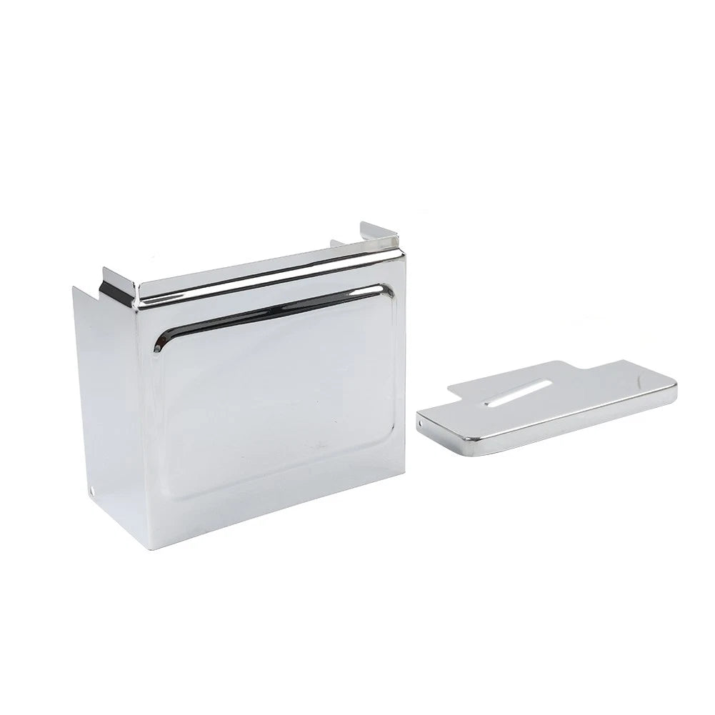 Chrome Battery Top Side Cover for Harley Dyna Low Rider FXDL FXD FXDWG (1997–2005)