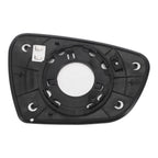 Heated Left Side White Mirror Glass for KIA Ceed (2012–2018)