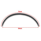 Carbon Fiber Wheel Eyebrow Arches Fender Flares Trim Cover for Car
