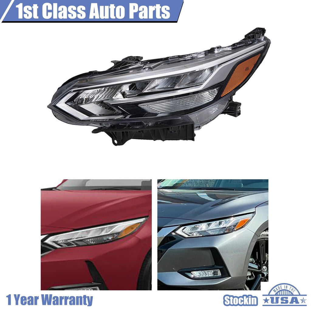 LED Headlight for Nissan Sentra (2020-2021) Driver Left Side