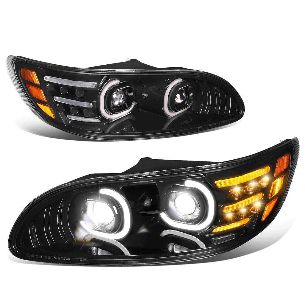 LED DRL Turn Signal Projector Headlight Lamp for Peterbilt 325-387 (1999–2020)