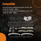 Timing Chain Kit for Ford Crown Victoria/F-150/Expedition 4.6L (1996–2000)