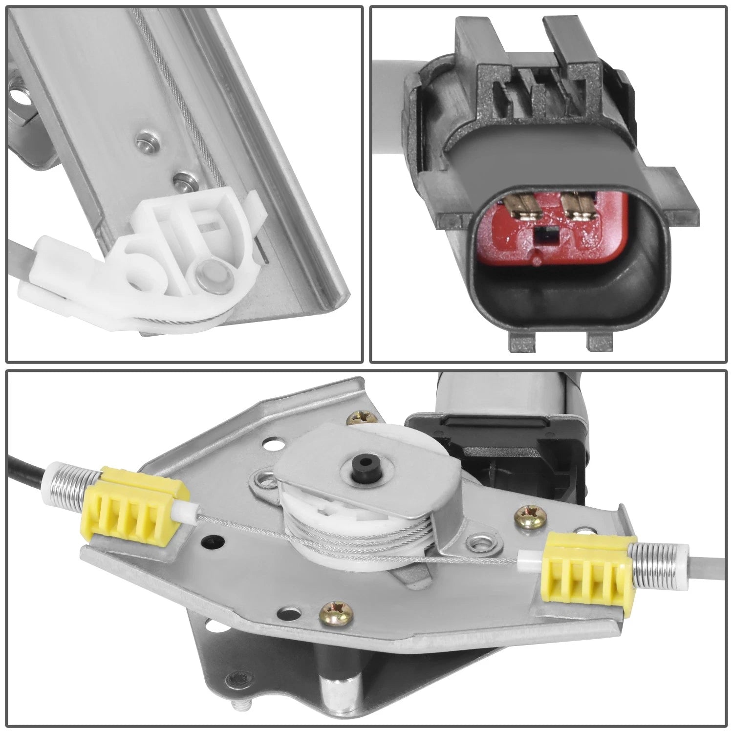 Rear Left Electric Window Regulator w/ Motor for Jeep Grand Cherokee (1999–2000)