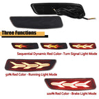 2X Smoke Lens LED Tail Brake Lights for Lexus GS ES (2013–2018)