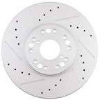 Drilled & Slotted Front Brake Rotors for Lexus IS300 GS430 GS300 (2001–2005)