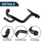Radiator Hose Coolant Pipe for Audi Q5 (2009–2017) No. 06H121065E Iron Black