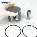 Set of 2 Piston & Ring Kit STD 13001-3719 for Kawasaki 750/1100 STX ZXI (1993–2006)
